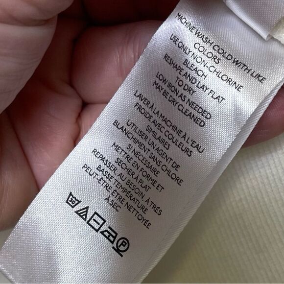 ANTHROPOLOGIE Maeve Tina Ruffled Ribbed Tank Top L - Picture 3 of 8